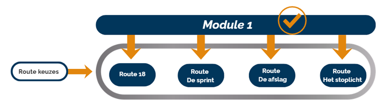 Modules zorgorganisatie Route18